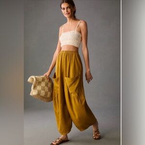 NWT Anthropologie Mustard Pants